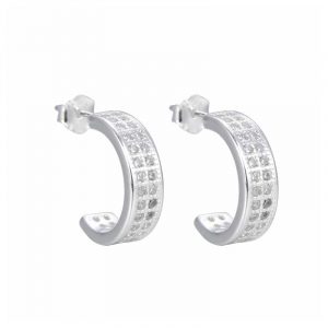 Aros argolla completa micro circón