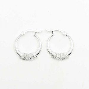 Aros argolla con micro circón