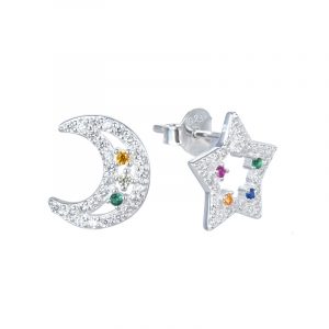 AROS DESIGUALES LUNA Y ESTRELLA