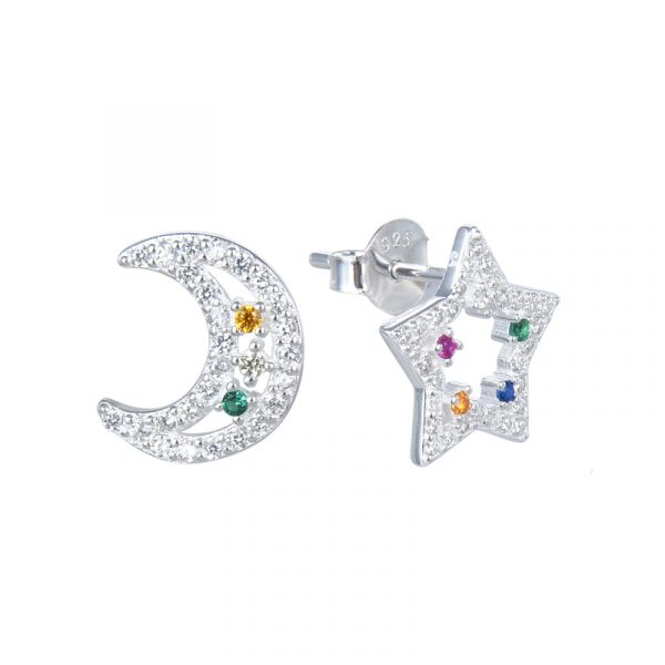 AROS DESIGUALES LUNA Y ESTRELLA