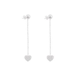 Aros Cadena y corazón